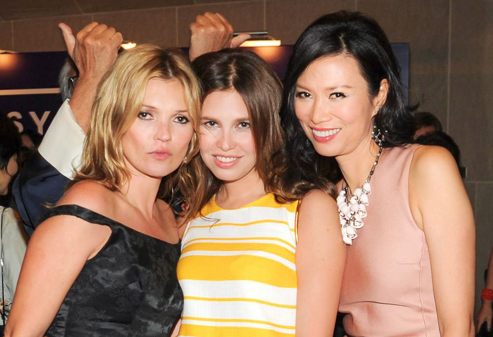 Kate Moss Rocks A LBD At Dior Party In Hong Kong