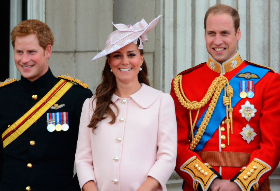 Kate Middleton Dresses Baby Bump In Alexander McQueen  For Trooping The Colour